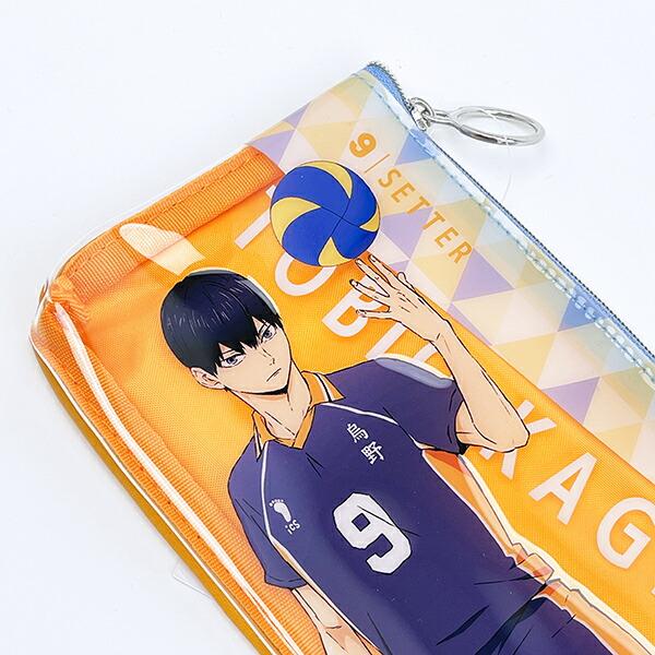 ハイキュー！！ 影山飛雄 PVCポーチ パターンアート 推し活 商品画像2：キャラグッズPERFECT WORLD TOKYO