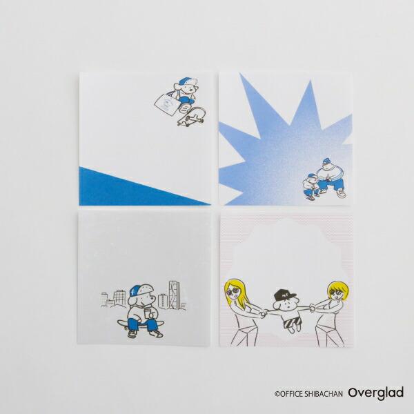 SKATER JON (スケータージョン) メモパッド・スクエア (action) 日本製 商品画像4：キャラグッズPERFECT WORLD TOKYO