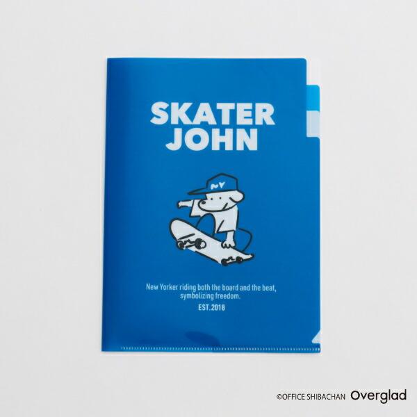 SKATER JON (スケータージョン) A5ポケットクリアファイル (action) 日本製