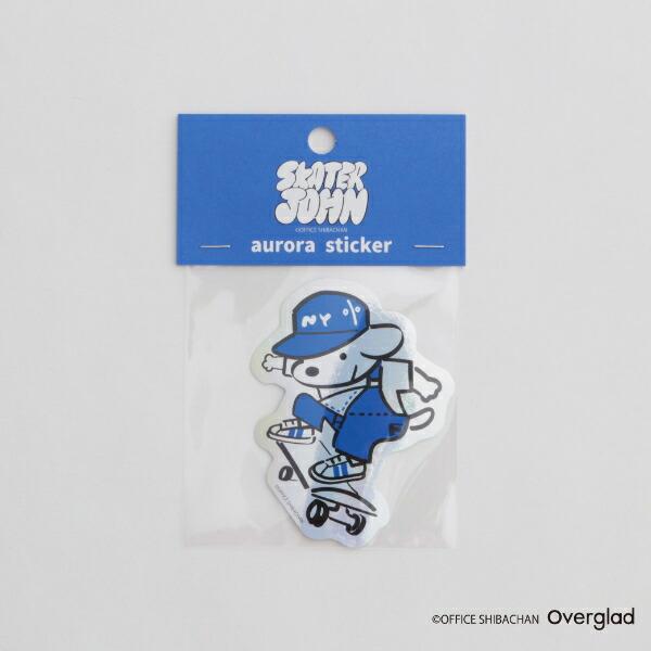 SKATER JON (スケータージョン) オーロラステッカー (regular) 日本製
