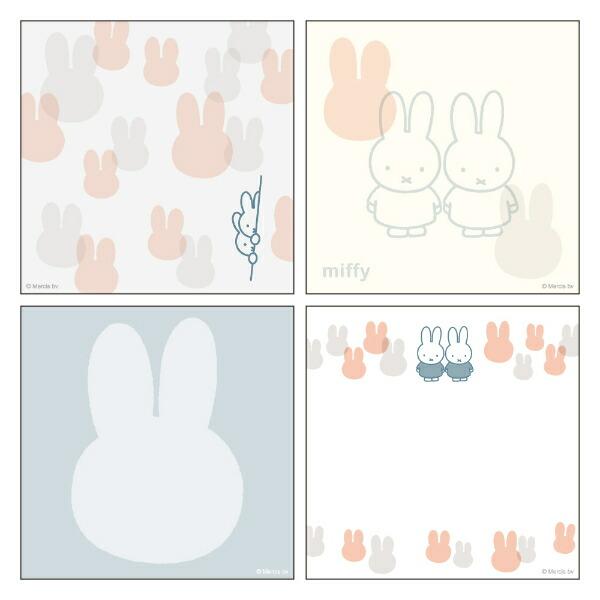 ミッフィー miffy メモパッド・スクエア (friend) 文具 日本製 商品画像2：キャラグッズPERFECT WORLD TOKYO