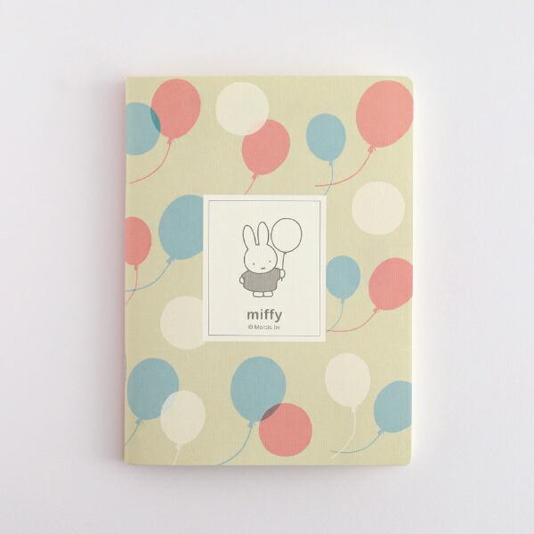 ミッフィー miffy A5変形ノート (balloon) 文具 日本製