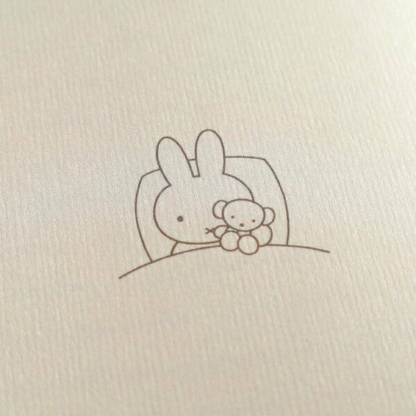 ミッフィー miffy A5変形ノート (good night) 文具 日本製 商品画像3：キャラグッズPERFECT WORLD TOKYO
