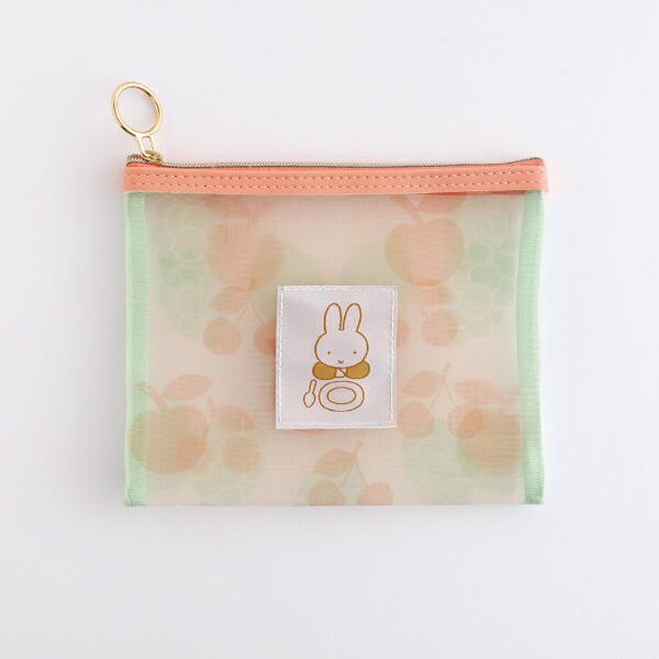 ミッフィー miffy メッシュポーチ (fruits)