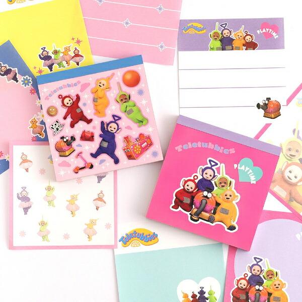 テレタビーズ メモパッド・スクエア ピンク 商品画像4：キャラグッズPERFECT WORLD TOKYO