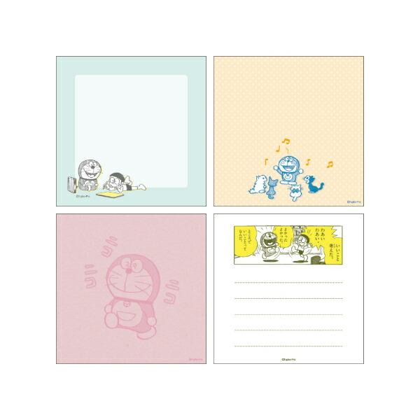 ドラえもん メモパッドスクエア ニコニコ 文具 日本製 商品画像4：キャラグッズPERFECT WORLD TOKYO