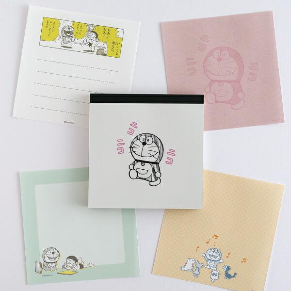 ドラえもん メモパッドスクエア ニコニコ 文具 日本製 商品画像5：キャラグッズPERFECT WORLD TOKYO
