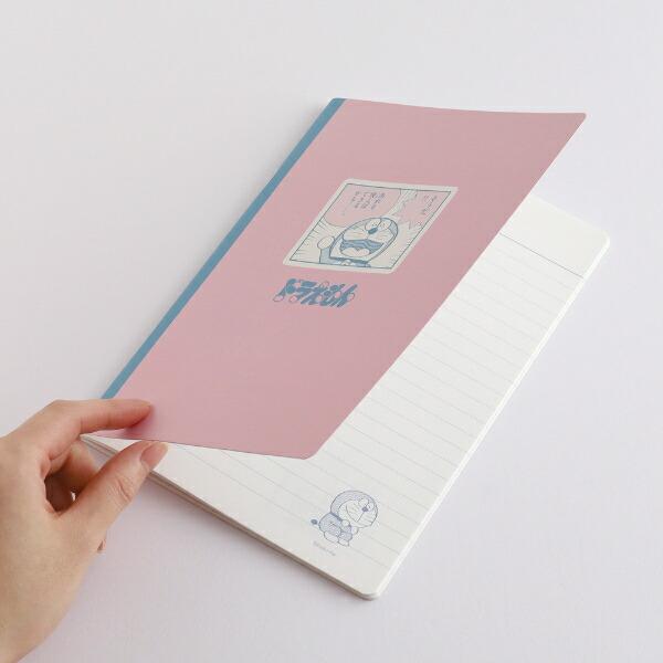 ドラえもん A5ノート ピンク 文具 日本製 商品画像4：キャラグッズPERFECT WORLD TOKYO