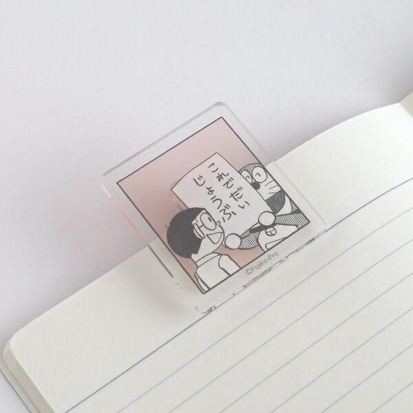 ドラえもん アクリルクリップ (コーラル) 文具 日本製 商品画像4：キャラグッズPERFECT WORLD TOKYO