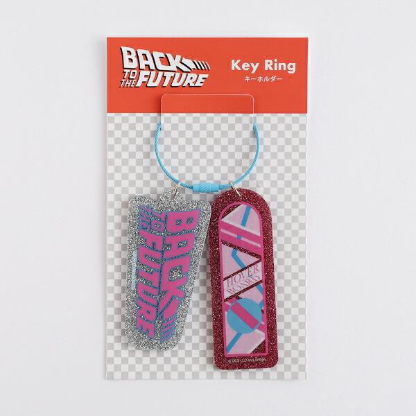 バックトゥザフューチャー BACK TO THE FUTURE 2連アクリルキーホルダー (ホ･･･