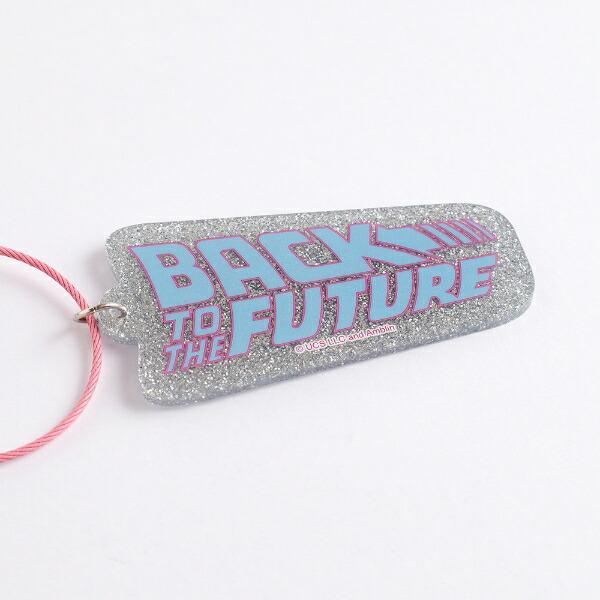 バックトゥザフューチャー BACK TO THE FUTURE 2連アクリルキーホルダー (ナンバープレート) 商品画像3：キャラグッズPERFECT WORLD TOKYO