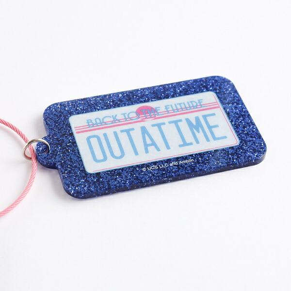 バックトゥザフューチャー BACK TO THE FUTURE 2連アクリルキーホルダー (ナンバープレート) 商品画像4：キャラグッズPERFECT WORLD TOKYO