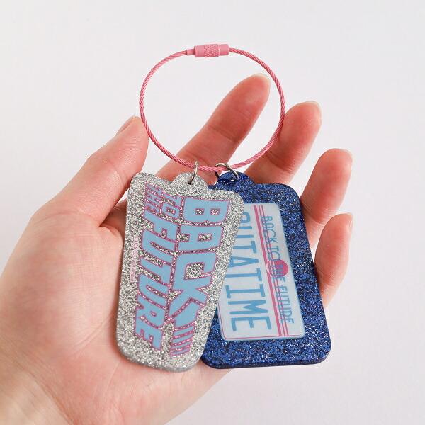 バックトゥザフューチャー BACK TO THE FUTURE 2連アクリルキーホルダー (ナンバープレート) 商品画像6：キャラグッズPERFECT WORLD TOKYO