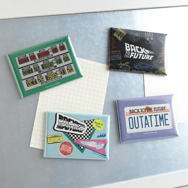 バックトゥザフューチャー BACK TO THE FUTURE マグネット (ブラック) 日本製 商品画像5：キャラグッズPERFECT WORLD TOKYO