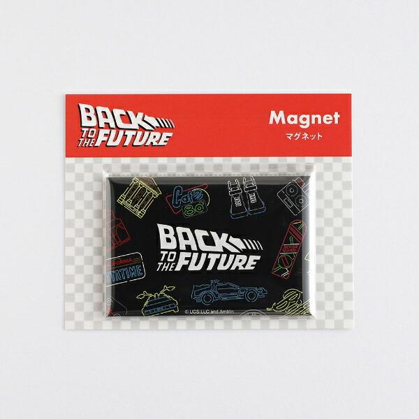 バックトゥザフューチャー BACK TO THE FUTURE マグネット (ブラック) 日本製
