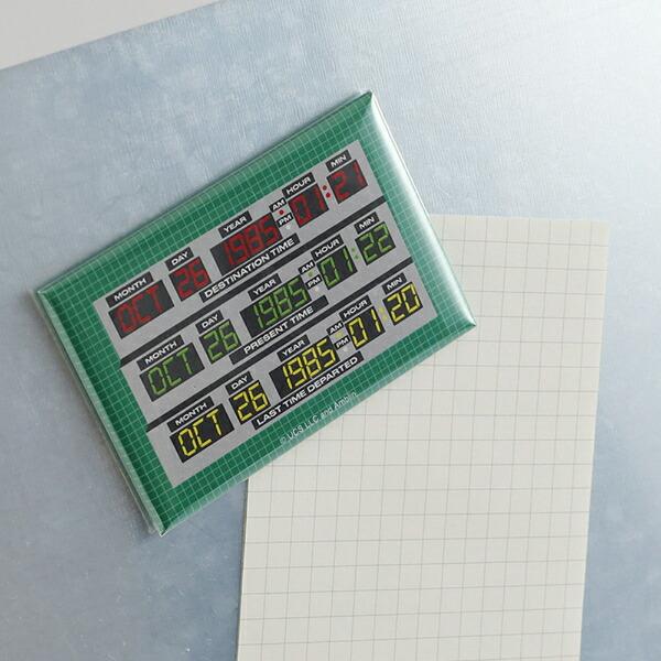 バックトゥザフューチャー BACK TO THE FUTURE マグネット (グリーン) 日本製 商品画像4：キャラグッズPERFECT WORLD TOKYO