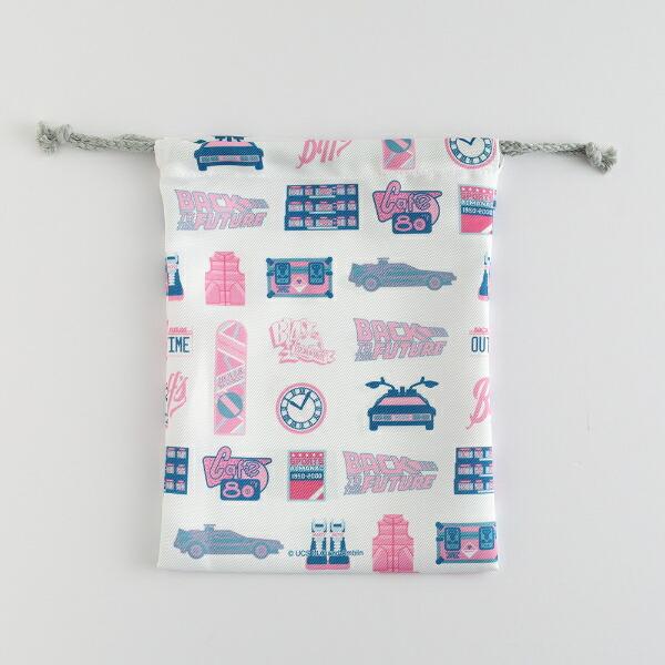 バックトゥザフューチャー BACK TO THE FUTURE 巾着2点セット (ミント) 商品画像5：キャラグッズPERFECT WORLD TOKYO