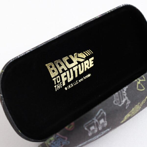 バックトゥザフューチャー BACK TO THE FUTURE メガネケース＆クロスセット (ブラック) 眼鏡ケース 商品画像4：キャラグッズPERFECT WORLD TOKYO