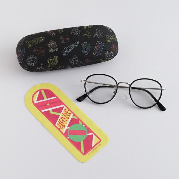 バックトゥザフューチャー BACK TO THE FUTURE メガネケース＆クロスセット (ブラック) 眼鏡ケース 商品画像5：キャラグッズPERFECT WORLD TOKYO