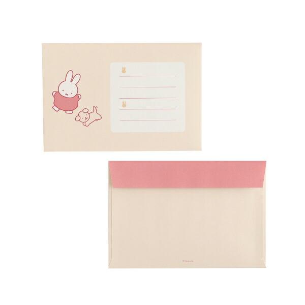ミッフィー miffy レターセット (dance) ホワイト 文具 日本製 商品画像3：キャラグッズPERFECT WORLD TOKYO