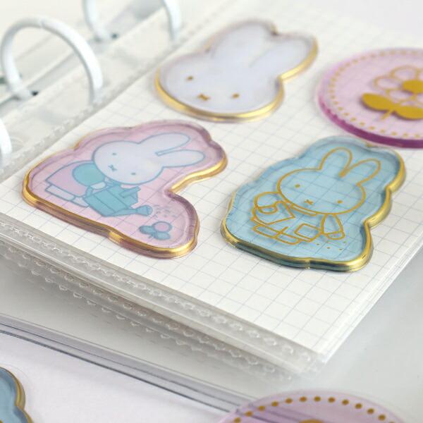 ミッフィー miffy フレークシール (flower) 文具 商品画像4：キャラグッズPERFECT WORLD TOKYO