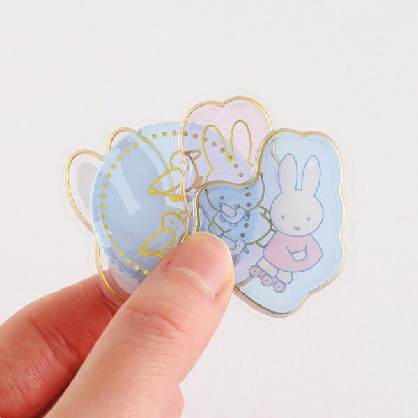 ミッフィー miffy フレークシール (friends) 文具 商品画像3：キャラグッズPERFECT WORLD TOKYO