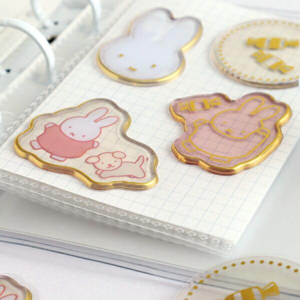 ミッフィー miffy フレークシール (dance) 文具 商品画像4：キャラグッズPERFECT WORLD TOKYO