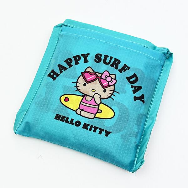 サンリオ ハローキティ 日焼け キティ エコバッグ(M) ミント Sanrio 商品画像6：キャラグッズPERFECT WORLD TOKYO