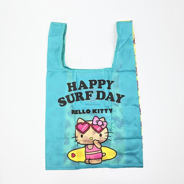 サンリオ ハローキティ 日焼け キティ エコバッグ(M) ミント Sanrio