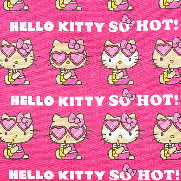 サンリオ ハローキティ 日焼け キティ 三角マチ保冷バッグ ジュース ランチ Sanrio 商品画像2：キャラグッズPERFECT WORLD TOKYO