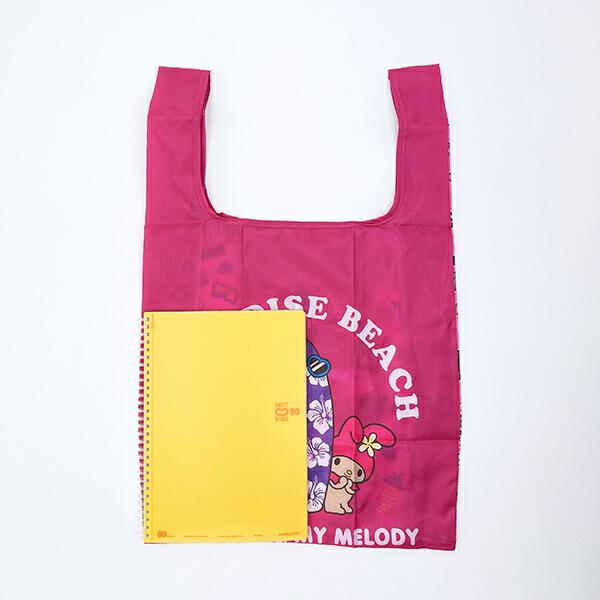 サンリオ 日焼け マイメロディ＆クロミ エコバッグ(M) Sanrio 商品画像3：キャラグッズPERFECT WORLD TOKYO