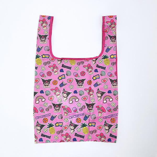 サンリオ 日焼け マイメロディ＆クロミ エコバッグ(M) Sanrio 商品画像4：キャラグッズPERFECT WORLD TOKYO