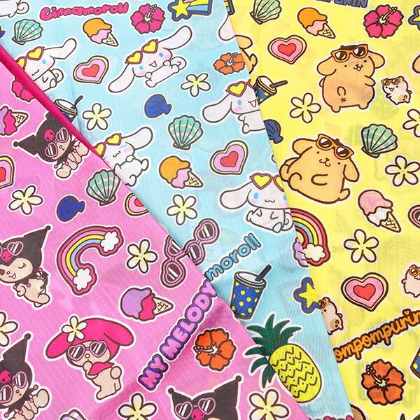 サンリオ 日焼け マイメロディ＆クロミ エコバッグ(M) Sanrio 商品画像9：キャラグッズPERFECT WORLD TOKYO