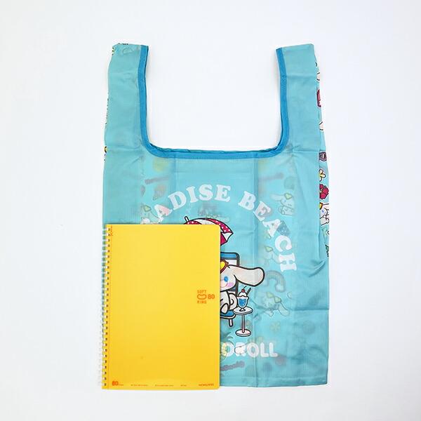 サンリオ 日焼け シナモロール エコバッグ(M) シナモン Sanrio 商品画像3：キャラグッズPERFECT WORLD TOKYO