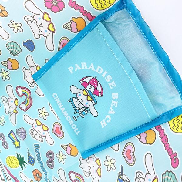 サンリオ 日焼け シナモロール エコバッグ(M) シナモン Sanrio 商品画像6：キャラグッズPERFECT WORLD TOKYO