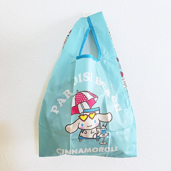サンリオ 日焼け シナモロール エコバッグ(M) シナモン Sanrio 商品画像7：キャラグッズPERFECT WORLD TOKYO