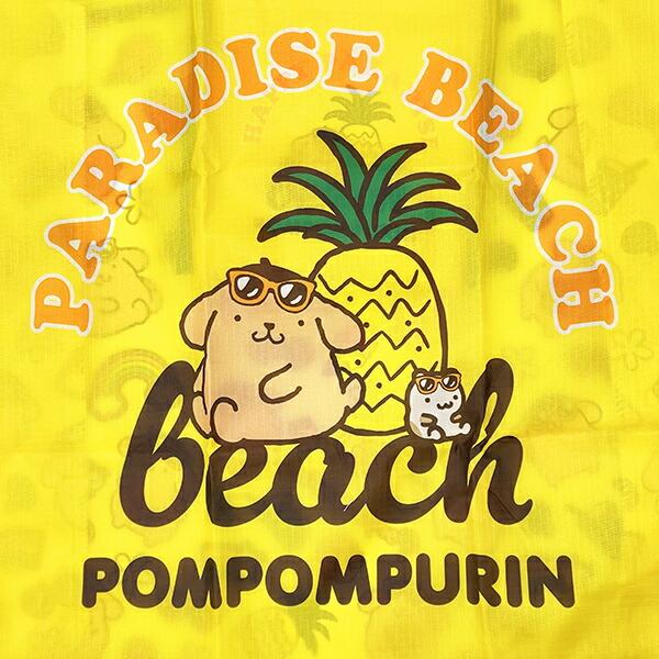 サンリオ 日焼け ポムポムプリン エコバッグ(M) Sanrio 商品画像2：キャラグッズPERFECT WORLD TOKYO