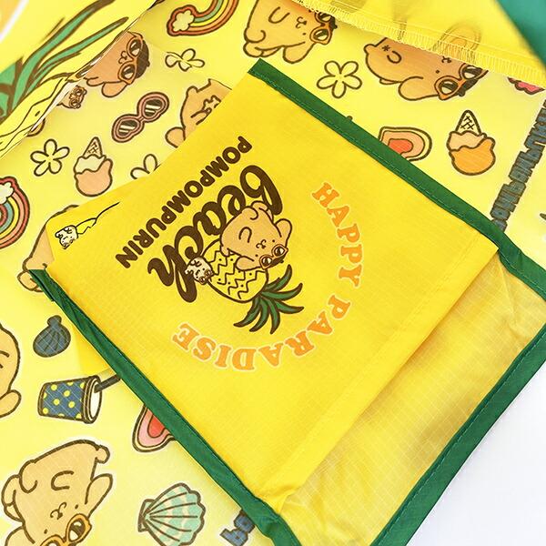 サンリオ 日焼け ポムポムプリン エコバッグ(M) Sanrio 商品画像6：キャラグッズPERFECT WORLD TOKYO