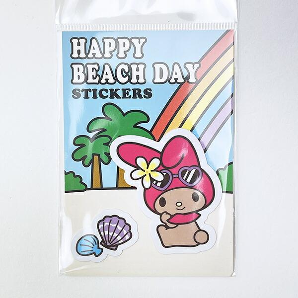 サンリオ 日焼け マイメロディ ステッカー 文具 日本製 Sanrio
