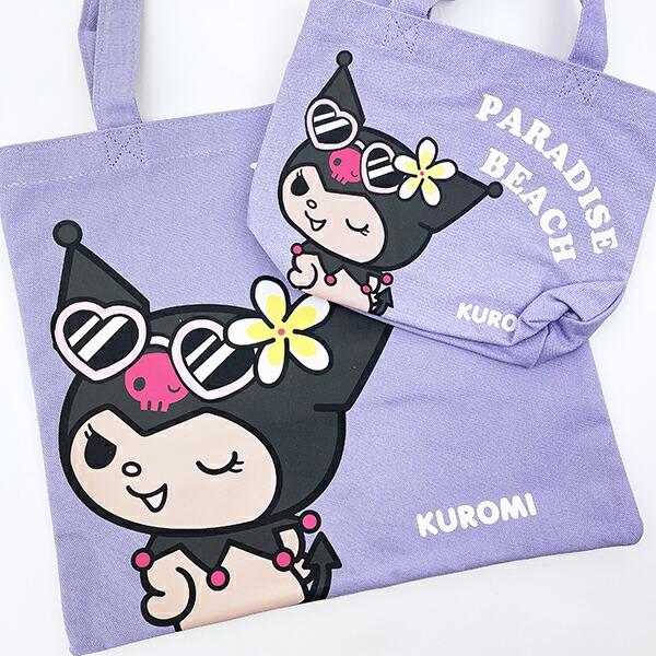 サンリオ 日焼け クロミ A4トートバッグ Sanrio 商品画像6：キャラグッズPERFECT WORLD TOKYO