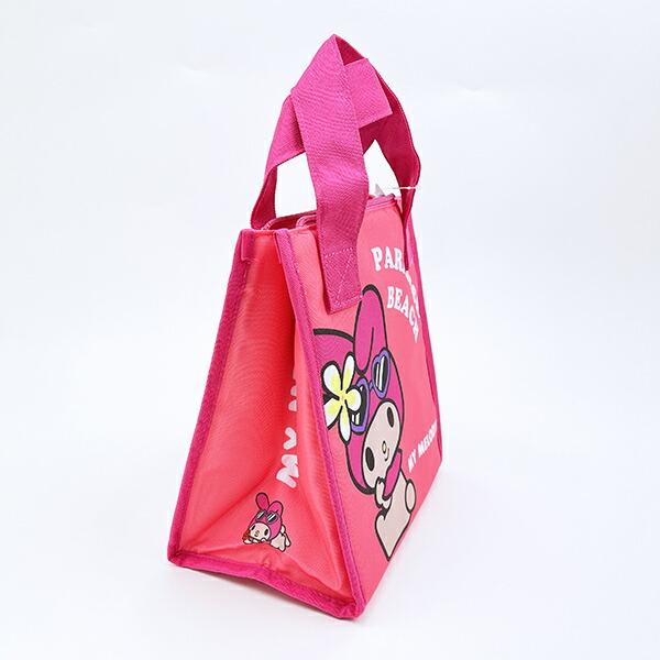 サンリオ 日焼け マイメロディ 三角マチ保冷バッグ ランチ Sanrio 商品画像3：キャラグッズPERFECT WORLD TOKYO