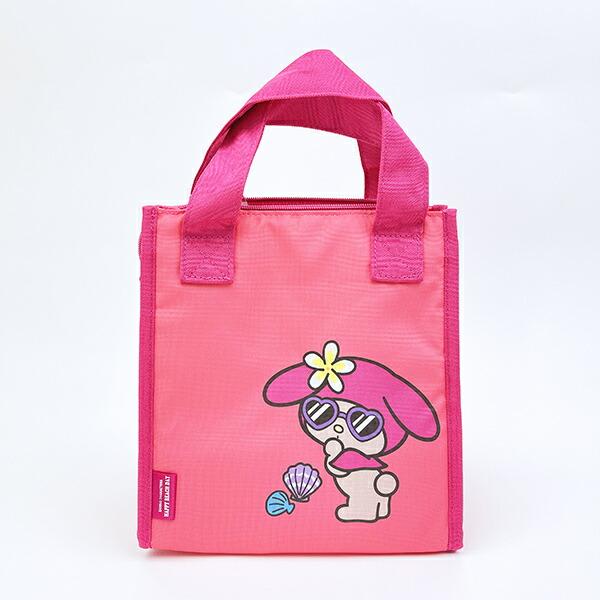 サンリオ 日焼け マイメロディ 三角マチ保冷バッグ ランチ Sanrio 商品画像5：キャラグッズPERFECT WORLD TOKYO