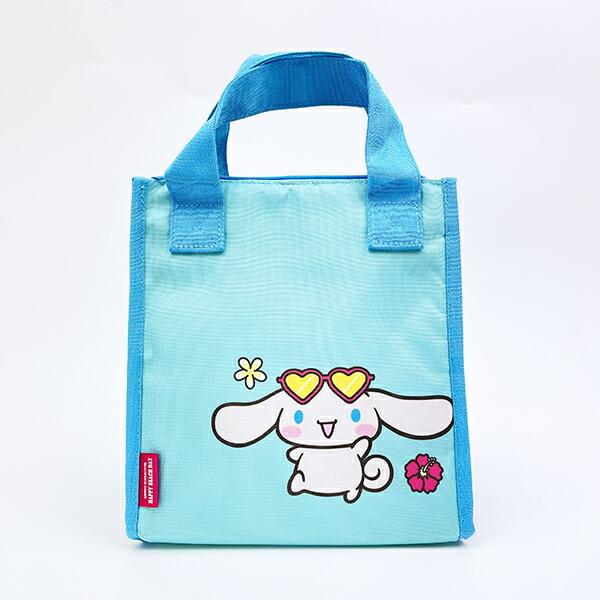 サンリオ 日焼け シナモロール 三角マチ保冷バッグ ランチ シナモン Sanrio 商品画像5：キャラグッズPERFECT WORLD TOKYO