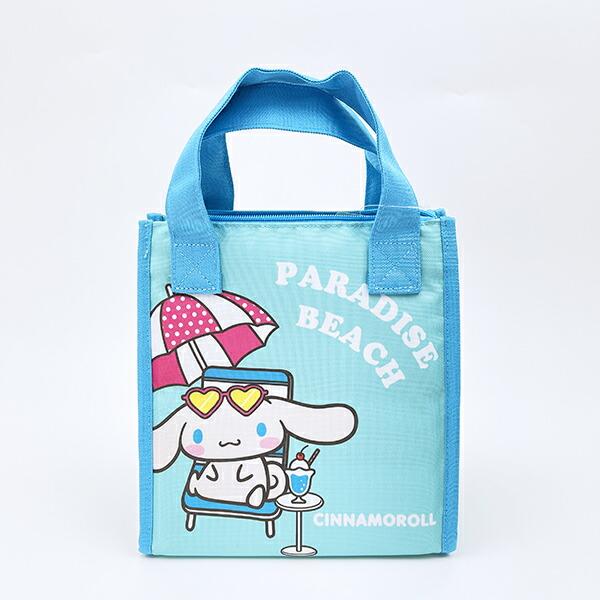 サンリオ 日焼け シナモロール 三角マチ保冷バッグ ランチ シナモン Sanrio