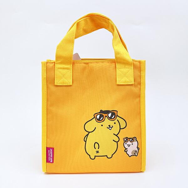 サンリオ 日焼け ポムポムプリン 三角マチ保冷バッグ ランチ Sanrio 商品画像5：キャラグッズPERFECT WORLD TOKYO