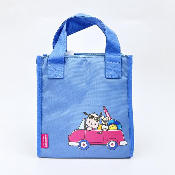 サンリオ 日焼け ポチャッコ 三角マチ保冷バッグ ランチ Sanrio 商品画像5：キャラグッズPERFECT WORLD TOKYO