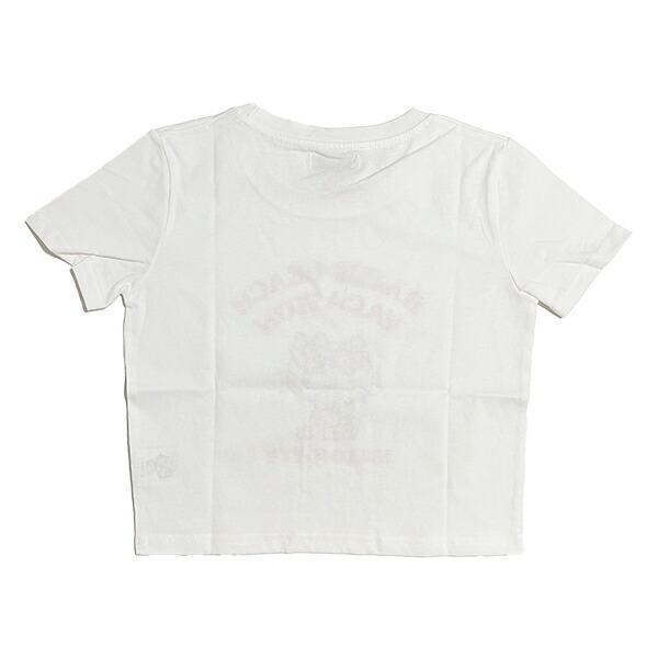 サンリオ 日焼け キティ クロップド半袖Tシャツ(S) ホワイト アパレル Sanrio 商品画像3：キャラグッズPERFECT WORLD TOKYO