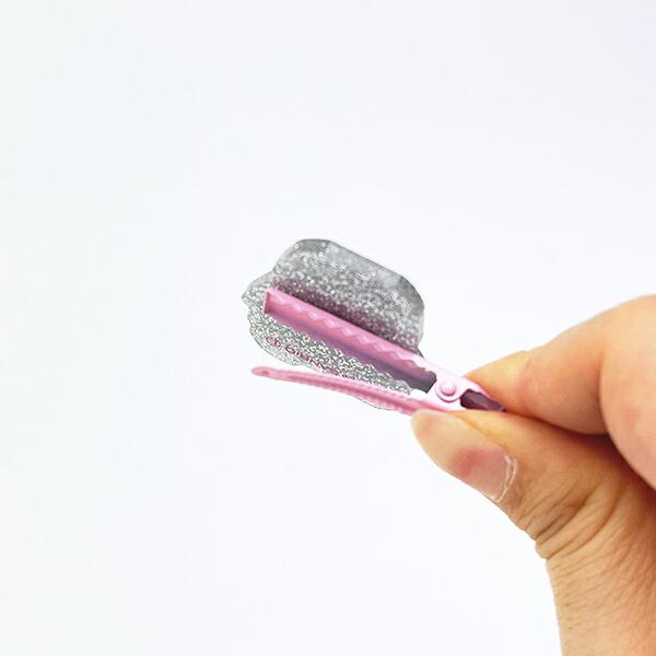 サンリオ 日焼けキティ マルチクリップ ドット シルバー Sanrio 商品画像3：キャラグッズPERFECT WORLD TOKYO