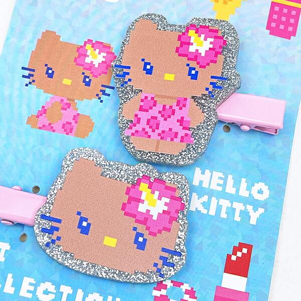 サンリオ 日焼けキティ マルチクリップ ドット シルバー Sanrio 商品画像4：キャラグッズPERFECT WORLD TOKYO