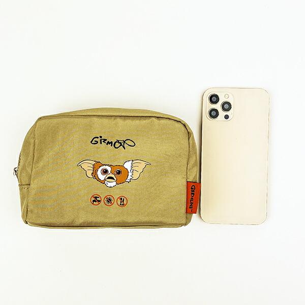 グレムリン リバーシブルポーチ ベージュ ACCOMMODE アコモデ 商品画像4：キャラグッズPERFECT WORLD TOKYO
